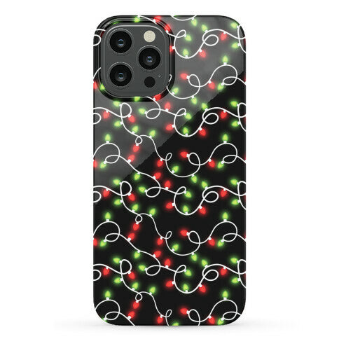 Christmas Lights Pattern Phone Case